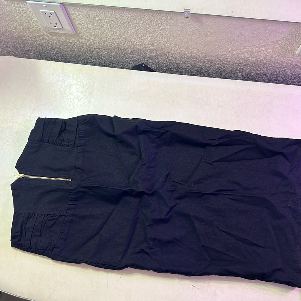 Tight spandex pencil skirt